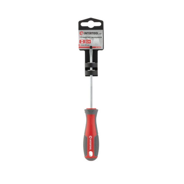 Викрутка SL4.0 * 100 мм, CR-V INTERTOOL VT-3303