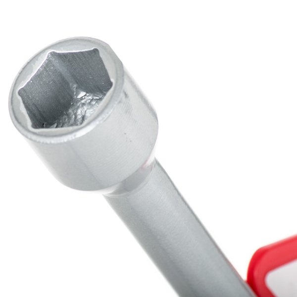 Ключ балонний хрестовий, укріплений, 1/2", 406×16 мм, 17×19×21 мм, професіональний INTERTOOL HT-1603