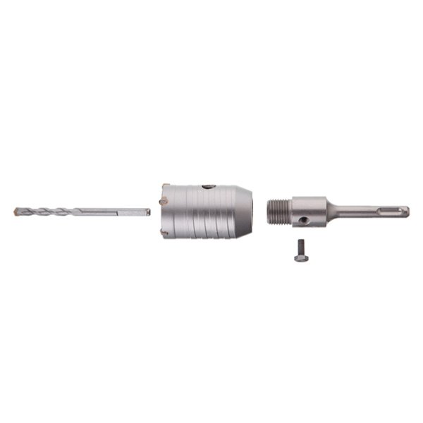 Свердло корончате по бетону 46 мм, перехідник SDS-Plus 100 мм INTERTOOL SD-7046