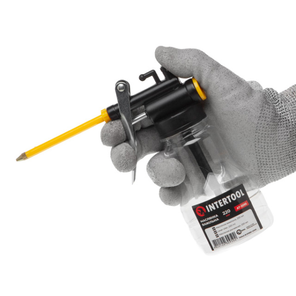 Маслянка важільна. 220 мл. INTERTOOL AT-3095