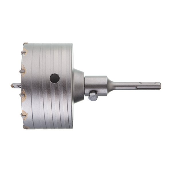 Свердло корончате по бетону 105 мм, перехідник SDS-Plus 100 мм INTERTOOL SD-7105
