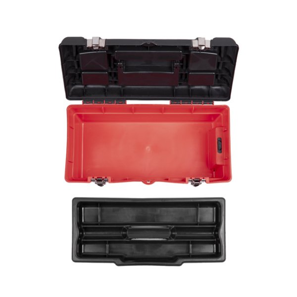 Ящик для інструменту з металевими замками, 16", 396*216*164 мм INTERTOOL BX-1116