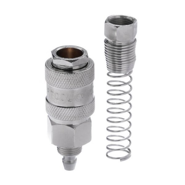 Швидкороз'ємне з'єднання з пружиною для спіральних і прямих шлангів 5,5×8 мм INTERTOOL PT-1830