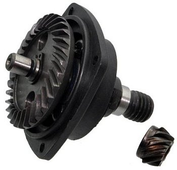 Зубчате колесо+шпиндель+кришка редуктора BLACK&DECKER CD115, AST6XC
