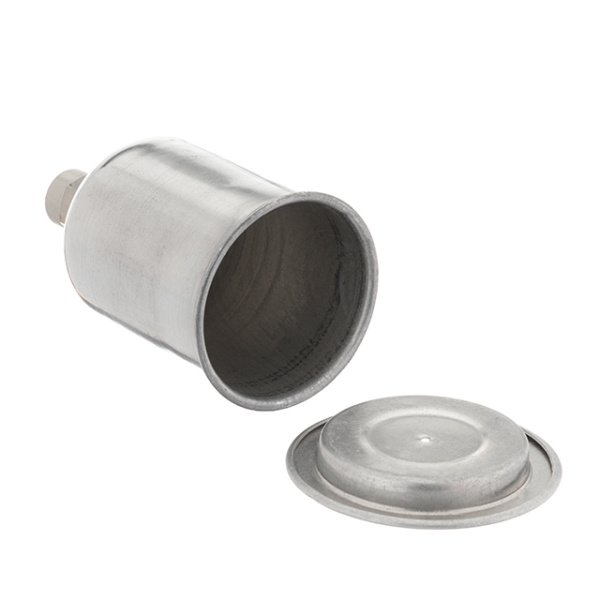 Бачок металевий для HVLP міні, внутрішня різьба M14×1, 125 мл INTERTOOL PT-1903