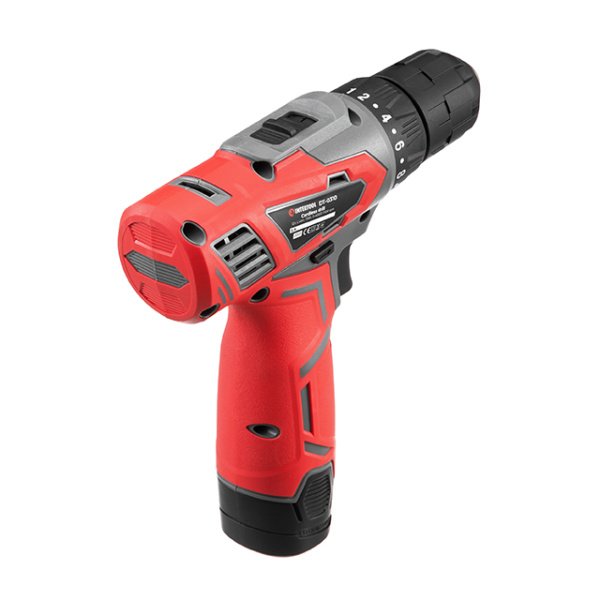 Дриль-шурупокрут акумуляторний 12 В, 30 Нм, 0-350/0-1300 об/хв., 0.8-10 мм, 1.5 Аг INTERTOOL DT-0310