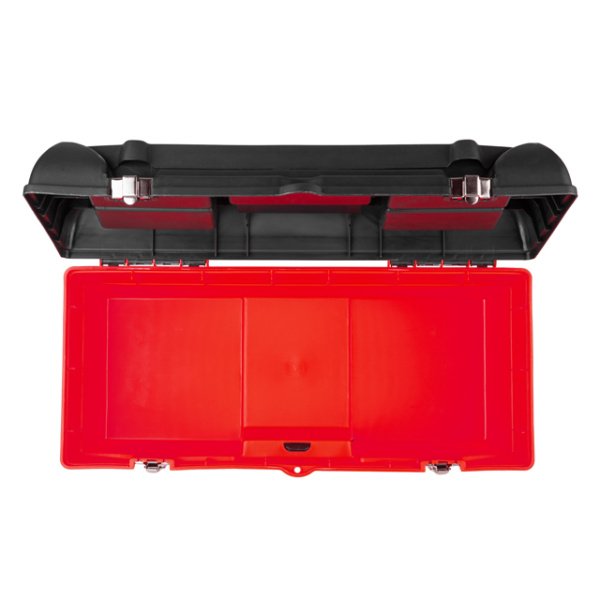 Ящик для інструментів з металевими замками, 24": 610*255*251 мм INTERTOOL BX-1123