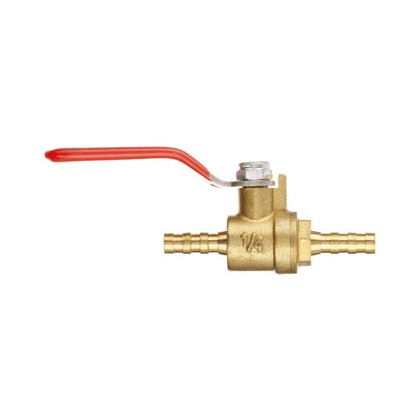 Кран кульовий повітряний, латунь, на шланг 6 мм, STORM INTERTOOL PT-1893