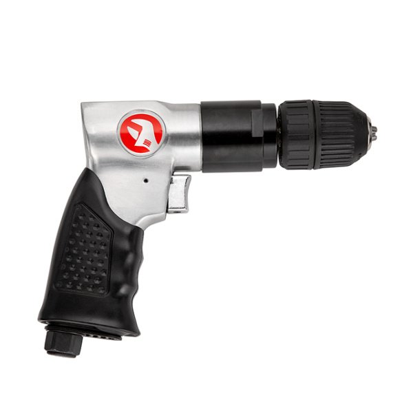 Дриль пневматичний з реверсом, самозатискний патрон 1,5-10 мм, 3/8" INTERTOOL PT-0903