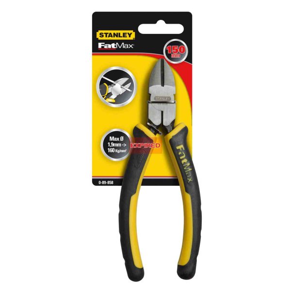 Кусачки FatMax® діагональні довжиною 160 мм STANLEY 0-89-858
