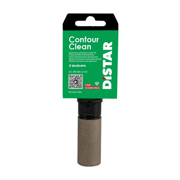 Фреза алмазная пальчиковая GF-V 25x50xM14 Contour Clean