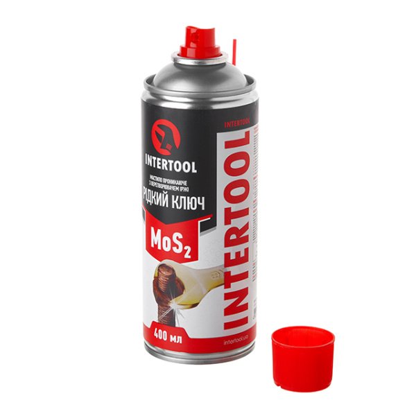 Мастило проникаюче "Рідкий Ключ", аерозоль, 400 мл INTERTOOL FS-4140