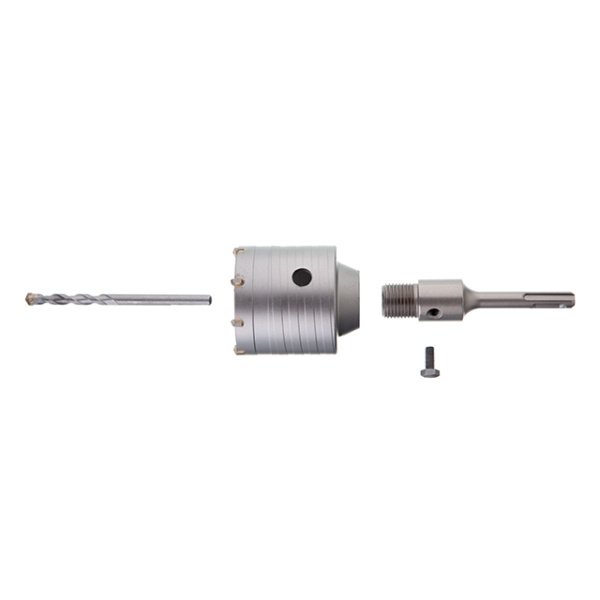 Свердло корончате по бетону 65 мм, перехідник SDS-Plus 100 мм INTERTOOL SD-7065