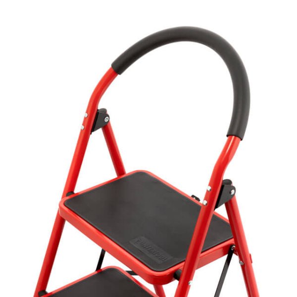 Драбина 3 сходинки 380*260мм висота 1131мм, до верхньої сходинки 729мм INTERTOOL LT-0037