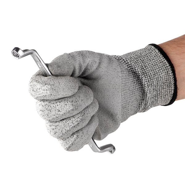 Ключ накидний, 6-7 мм, Cr-V, покриття: сатин-хром, DIN838, STORM INTERTOOL XT-1206