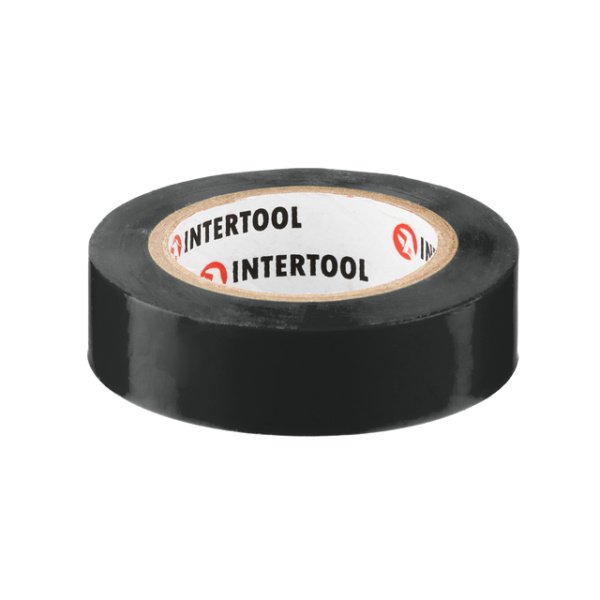 Стрічка ізоляційна, 17 мм * 10 м * 0,15 мм, чорна INTERTOOL IT-0011