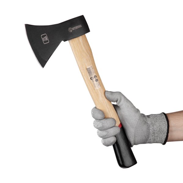 Сокира, 600 г, ручка пекан, 48-57 HRC INTERTOOL HT-0256