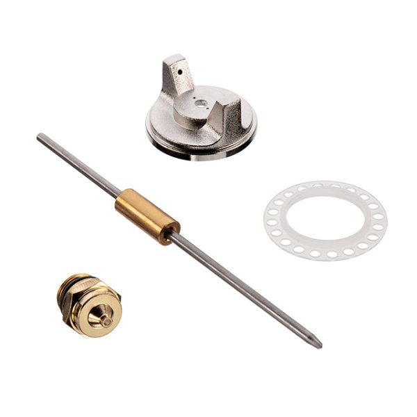 Комплект форсунки 2,0 мм для фарбопультів HP PT-0204, PT-0205, PT-0210, PT-0211 (форсунка, повітряна головка, голка) INTERTOOL PT-2006