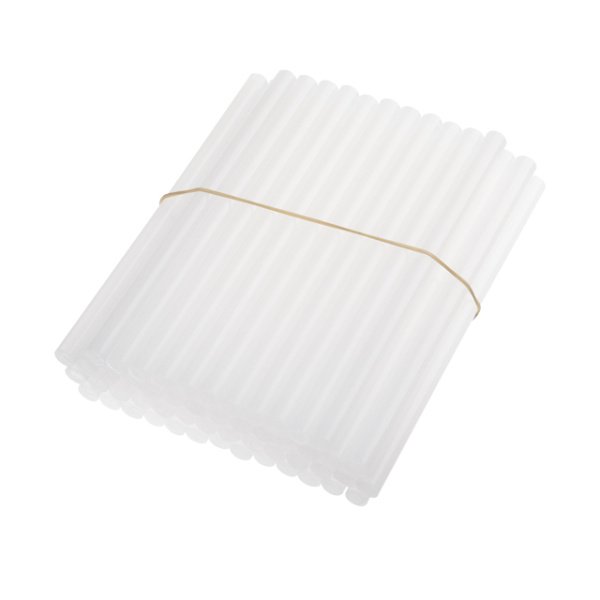 Комплект клейових стрижнів прозорих, 11,2×200 мм, уп. 1 кг INTERTOOL RT-1015