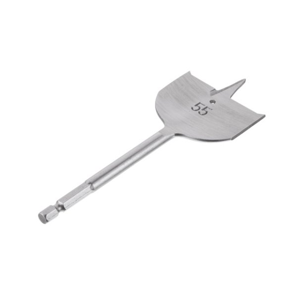 Свердло по дереву пір'яне, 55×150 мм, HEX INTERTOOL SW-0055