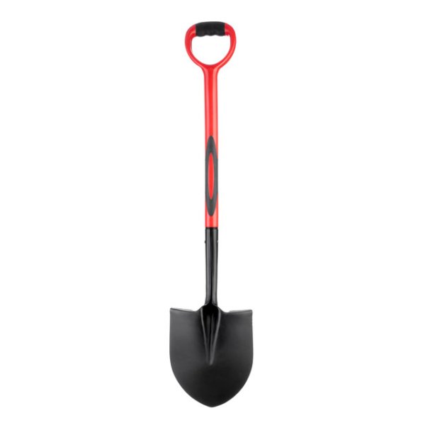 Лопата штикова, ручка з фібергласу, 217х290х1050 мм INTERTOOL FT-2013
