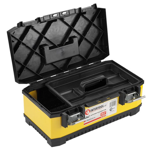 Ящик для інструментів 19.5" 498*289*222 мм INTERTOOL BX-2019