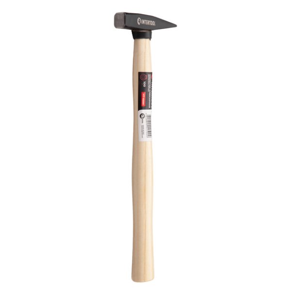 Молоток слюсарний 100 г, ручка ясен INTERTOOL HT-0250