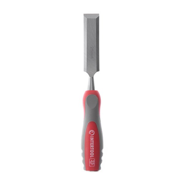 Стамеска 25мм, Cr-V, двокомпонентна рукоятка INTERTOOL HT-3525