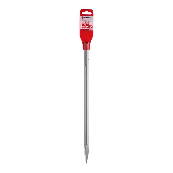 Зубило пікоподібне, SDS-Max, 400×18 мм INTERTOOL SD-0445