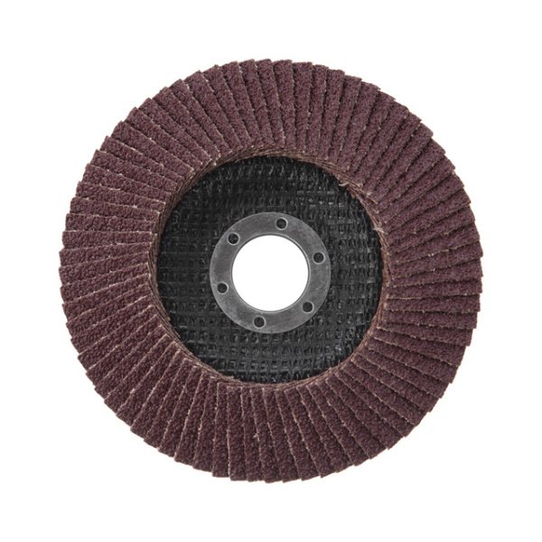 Диск шліфувальний пелюстковий, 125×22 мм, зерно K36, 13300 об/хв INTERTOOL BT-0203