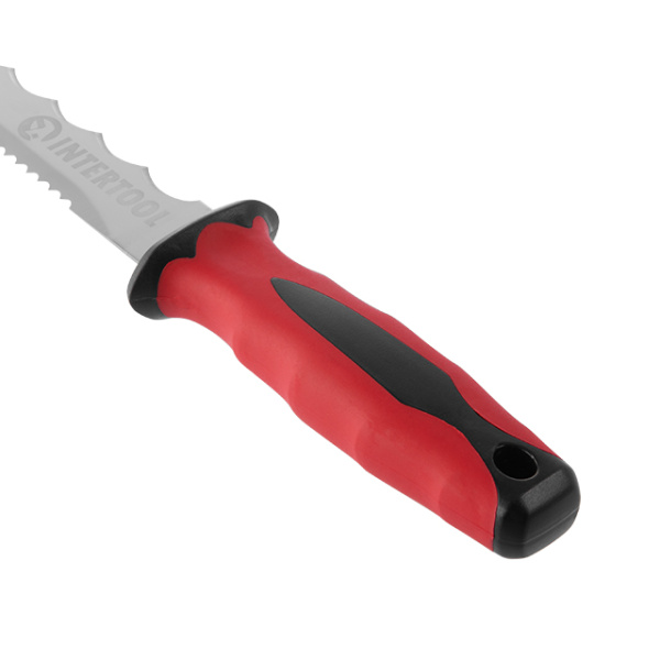 Ніж будівельний, 420 мм, двосторонній INTERTOOL HT-0580