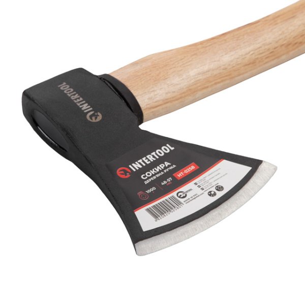 Сокира 1000 г, ручка пекан INTERTOOL HT-0258