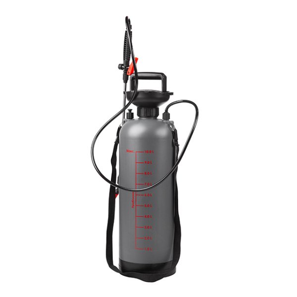 Обприскувач 10 л., 2 сопла (латунь+пластик), насос з нержавіючої сталі INTERTOOL FT-9007