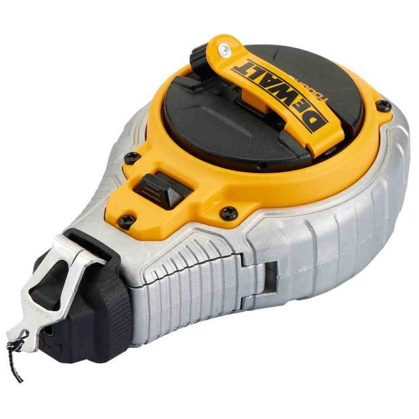 Шнур розмічальний довжиною 30 м в комплекті з крейдяним порошком DeWALT DWHT48335RC-0