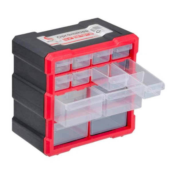 Органайзер 12 комірок, 10.5": 265*260*160 мм INTERTOOL BX-4024