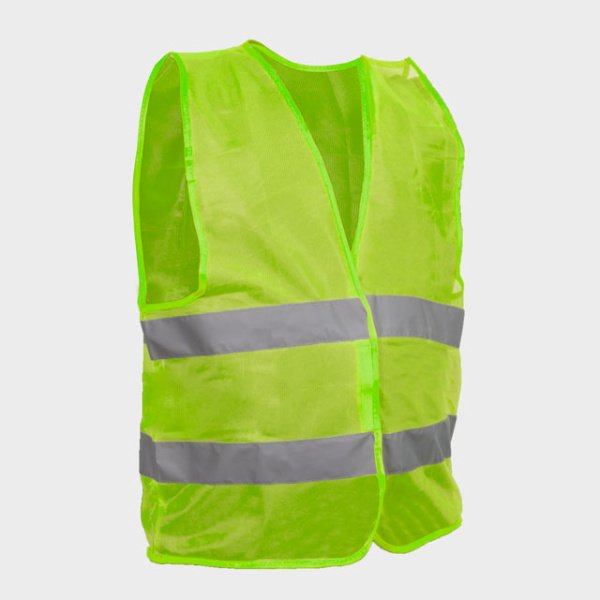 Жилет сигнальный зеленый XXL (62*70 см), 100 гр/м2 INTERTOOL SP-2025