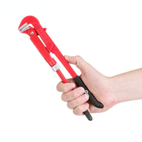 Ключ трубний 0.75" 90° INTERTOOL HT-0186