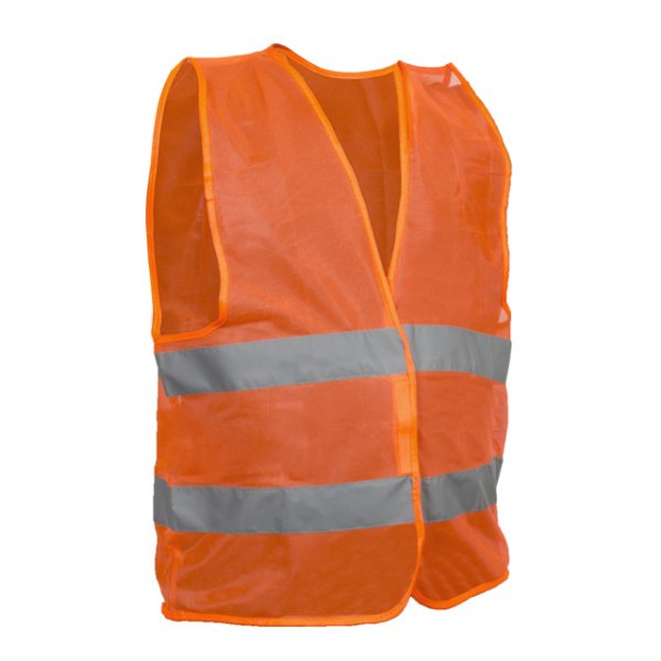 Жилет сигнальний помаранчевий, XXL (62×72 см), 60 г/м² INTERTOOL SP-2020