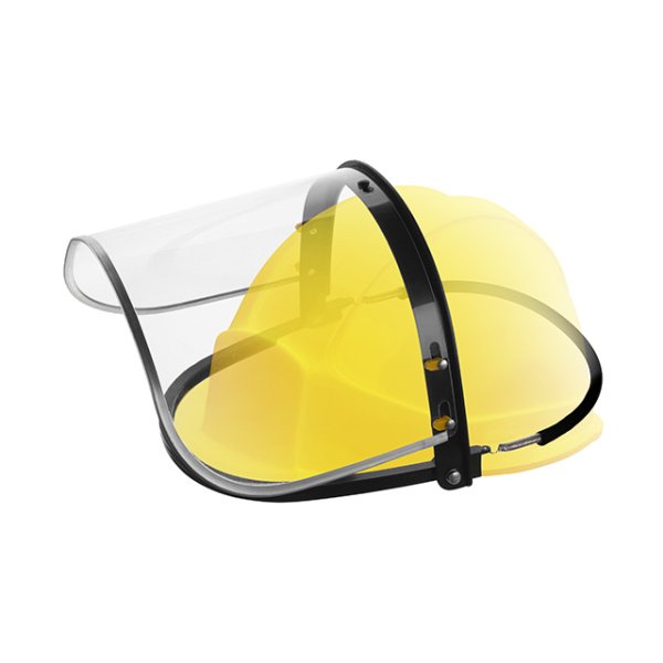 Екран захисний для обличчя, PVC, кріплення на каску INTERTOOL SP-0034