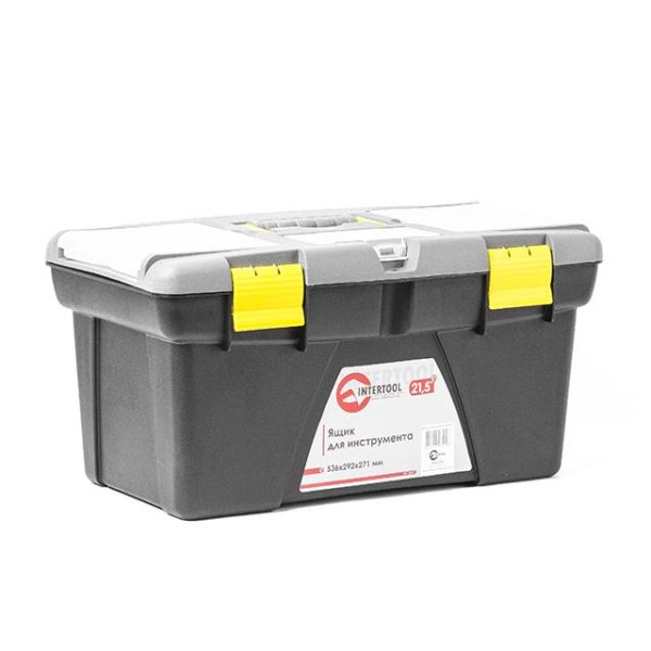 Ящик для  інструментів 21.5" 536*292*271мм INTERTOOL BX-0321