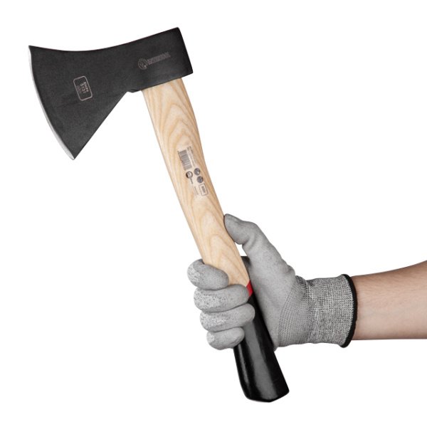 Сокира, 800 г, ручка пекан, 48-57 HRC INTERTOOL HT-0257