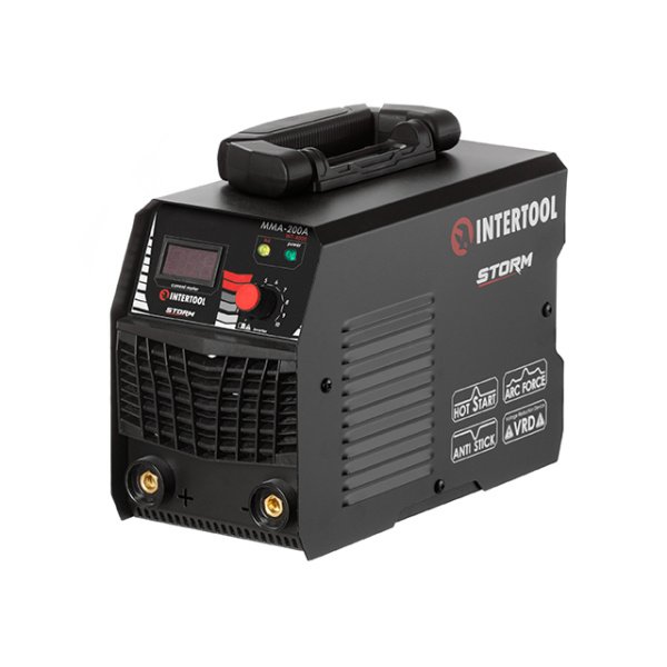 Апарат зварювальний, інверторний MMA-200A, STORM INTERTOOL WT-4005