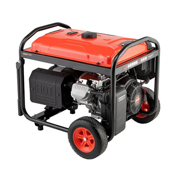 Генератор бензиновий 9/10 кВт, 400/230 В, DUAL POWER, бак 25 л, електро/ручний старт, мідна обмотка, STORM INTERTOOL DT-1196