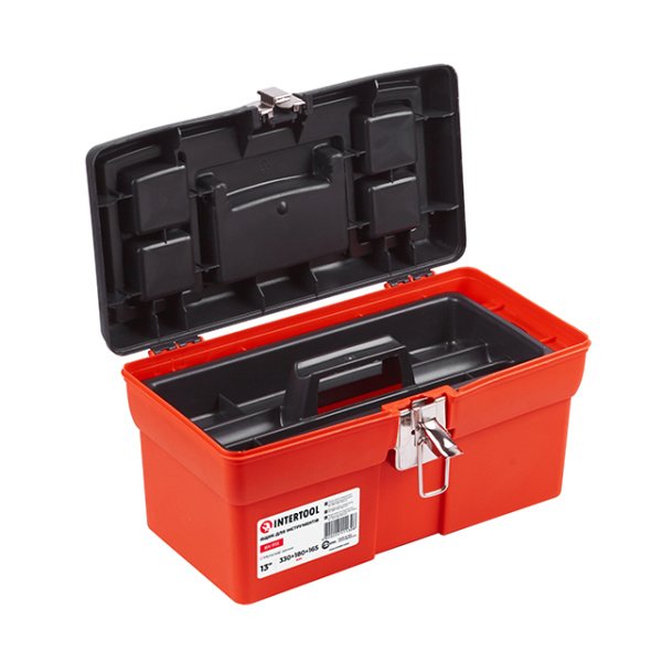 Комплект ящиків для інструментів з метал. замками, 3 од. (BX-1113 13", BX-1116 16,5", BX-1123 23,5") INTERTOOL BX-0007