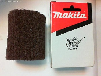 Циліндрична полірувальна щітка з нетканого матер. Makita