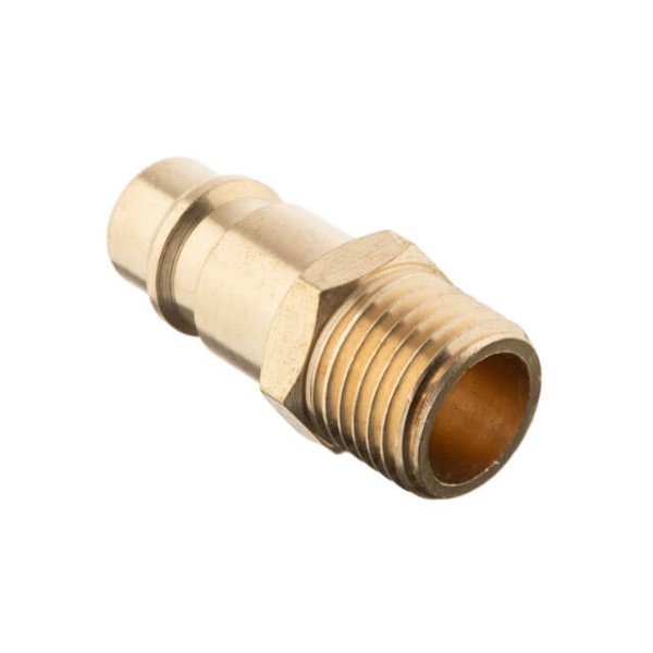 Перехідники 50 од. із зовнішньою різьбою 1/4" на штирьову частину швидкороз'ємного з'єднання INTERTOOL PT-5820