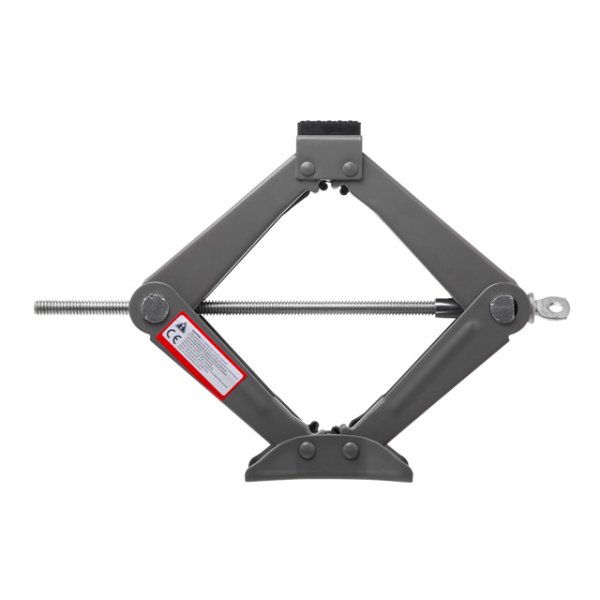 Домкрат механічний ромбоподібний 1,5т., гумовий упор., 90-370 мм INTERTOOL GT0182