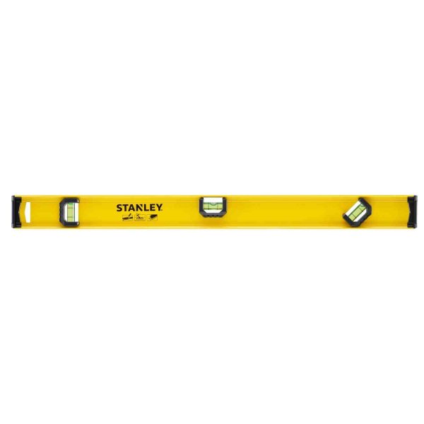 Рівень BASIC I-BEAM з алюмінію довжиною 600 мм з трьома капсулами STANLEY 0-42-074