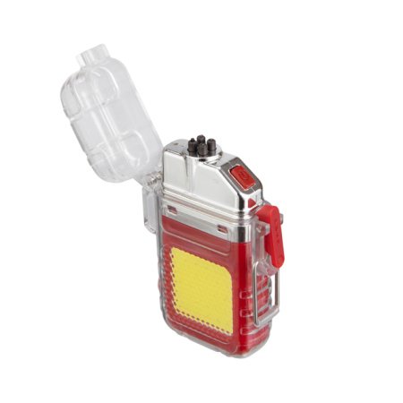 Ліхтар брелок з плазмовою запальничкою INTERTOOL LB-0165