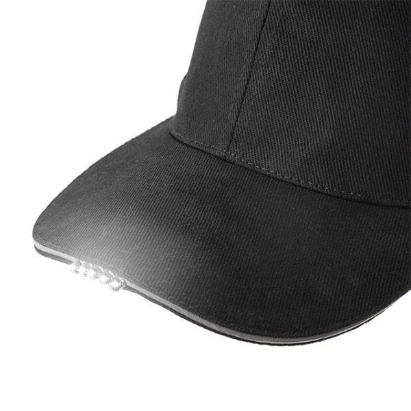 Каскетка захисна з ліхтариком INTERTOOL SP-2006